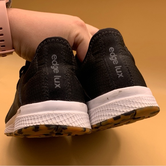 Adidas Edge Lux Sneakers Women's Black/White Athletic Shoes Size US 6.5 - Picture 4 of 8